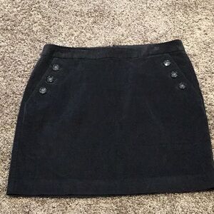Banana Republic Dark Gray Skirt, Size 10 Stretch
